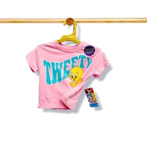 Looney Tunes Baby & Toddler Girls Tweety Graphic Tee